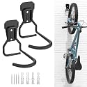 Housolution Bike Wall Mount with Fixed Hook, [2 Pack] Bike Storage Rack