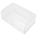 Housoutil Waterproof Socket Cover Double Position Socket Box with Adhesive Install Thickened Splash Proof Outlet Cover for Kitchen Bathroom Living Room Home Commercial Use