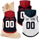 Houston Dog Clothes Custom Jersey Style Dog Hoodie for Pet