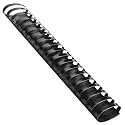 HOUYEE 10 Pack 2 Inch Plastic Binding Combs,19 Rings, 450 Sheets Capacity