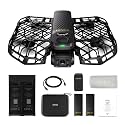 HOVERAir X1 PROMAX 8K Drone with Camera, Foldable Action Flying Camera with 42 KM/H Follow Speed, 10+ Fully Automatic Flight Modes, Fly Anywhere with OmniTerrain, SmoothCapture 2.0(Basic Combo) | 42 KM/H Follow Speed, 10+ Ful