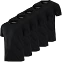 HovSiyla 1/5 Pack Running Shirts Men Sport Tops Dry Fit Gym Wicking Athletic T Shirts Breathable Cool Workout Shirts