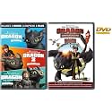 How to Train Your Dragon : 3 Movies + 4 Short Films Collection (2 -DVD Pack)