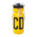 Howgo Dog Water Bottle Portable Travel Water Bottle Dispenser for Dogs, Super Light-Weight, Leak-Proof Bottles for Pets Outdoor Walking, Hiking, Travel,Food Grade Silicone,BPA Free (Yellow, 21oz)
