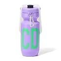 Howgo Dog Water Bottle Portable Travel Water Bottle Dispenser for Dogs, Super Light-Weight, Leak-Proof Bottles for Pets Outdoor Walking, Hiking, Travel (Purple, 21oz) (Purple, 21oz)