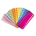 Howie's Needlepoint 10pcs Embroidery Floss Organizer, Colorful Plastic Cross Stitch Thread Holder, Thread Storage Tool, Needlework Project Card, 20 Holes