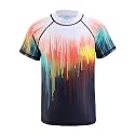 HowJoJo Boys Short Sleeve Rash Guard Shirts Swim Shirt UPF 50+