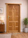 Howrah timber 12 Panel Mahogany Wooden Door with Frame,78x36x1.25 Inch Interior Door