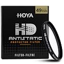 HOYA 49mm HD Antistatic Protector Camera Lens Filter, Reinforced Glass