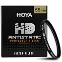 HOYA 55mm HD Antistatic Protector Camera Lens Filter, Reinforced Glass