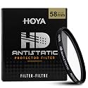 HOYA 58mm HD Antistatic Protector Camera Lens Filter, Reinforced Glass