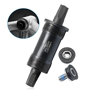 hoypeyfiy bb-un26 square taper bottom bracket 68123127  110mm black 1pcs 68127