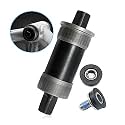 Hoypeyfiy BB-UN26 Square Taper Bottom Bracket 68123/127 / 110mm (Black 1Pcs) (68110)