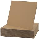 HOZEON 70 Pack 11 x 14 Inch Brown Corrugated Cardboard Sheets, 2mm Thick Cardboard Sheets, Flat Cardboard for Packing, Mailing, DIY Crafts