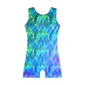 HOZIY Girls Gymnastics Leotards for Kids Tumbling Outfits Biketard Sparkle Adorable Pattern
