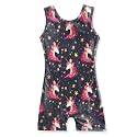 HOZIY Girls Gymnastics Leotards for Kids Tumbling Outfits Biketard Sparkle Adorable Pattern