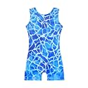 HOZIY Girls Gymnastics Leotards for Kids Tumbling Outfits Biketard Sparkle Adorable Pattern