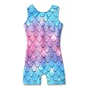 HOZIY Girls Gymnastics Leotards for Kids Tumbling Outfits Biketard Sparkle Adorable Pattern