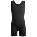 HOZIY Girls Gymnastics Leotards for Kids Tumbling Outfits Biketard Sparkle Adorable Pattern