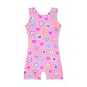 HOZIY Gymnastics Leotards for Girls with Shorts Toddlers Biketards Rainbow Unicorn Dinosaur Mermaid Leopard Flower Galaxy