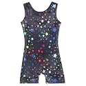 HOZIY Gymnastics Leotards for Girls with Shorts Toddlers Biketards Rainbow Unicorn Dinosaur Mermaid Leopard Flower Galaxy