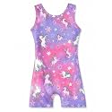 HOZIY Gymnastics Leotards for Girls with Shorts Toddlers Biketards Rainbow Unicorn Dinosaur Mermaid Leopard Flower Galaxy