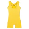 HOZIY Gymnastics Leotards for Girls with Shorts Toddlers Biketards Rainbow Unicorn Dinosaur Mermaid Leopard Flower Galaxy