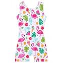 HOZIY Gymnastics Leotards for Girls Unicorn Aurora Rainbow Mermaid Dinosaur Cupcake Sparkle Biketard Toddlers Kids Children