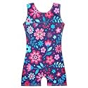 HOZIY Gymnastics Leotards for Girls Unicorn Aurora Rainbow Mermaid Dinosaur Cupcake Sparkle Biketard Toddlers Kids Children