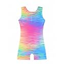 HOZIY Gymnastics Leotards for Girls Unicorn Aurora Rainbow Mermaid Dinosaur Cupcake Sparkle Biketard Toddlers Kids Children