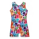 HOZIY Gymnastics Leotards for Girls Unicorn Aurora Rainbow Mermaid Dinosaur Cupcake Sparkle Biketard Toddlers Kids Children
