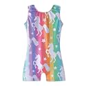 HOZIY Gymnastics Leotards for Girls Unicorn Aurora Rainbow Mermaid Dinosaur Cupcake Sparkle Biketard Toddlers Kids Children