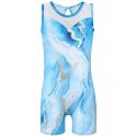 HOZIY Leotards for Girls Gymnastics Kids Children Biketard Snowflake Ribbon Blue Purple Hot Pink Sparkle
