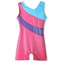 HOZIY Leotards for Girls Gymnastics Kids Children Biketard Snowflake Ribbon Blue Purple Hot Pink Sparkle
