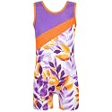 HOZIY Leotards for Girls Gymnastics Kids Children Biketard Snowflake Ribbon Blue Purple Hot Pink Sparkle