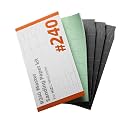 HOZO NeoSander 240 Grit Foam Master Sanding Paper, 4PCS Sandpapers (3 Standard + 1 Foam Backed), for Surface Refinement, Fine Shaping & Preparation, Ideal for Resin, 3D Prints & DIY Projects