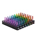 HOZO NeoSander 64pcs Multicolored Sanding Head Collection, 8 Shapes × 8 Grit Levels, Color-Coded System (#180–#1500), Detail Sanding Heads for Precision Finishing, Edges & Surface Preparation