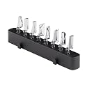 HOZO NeoSander Basic Sanding Head Collection, 8PCS Detail Attachments with Pointed, Flat, Arc, Half-Cylinder, 45° & 90° Heads for Edges, Corners & Fine Surface Finishing