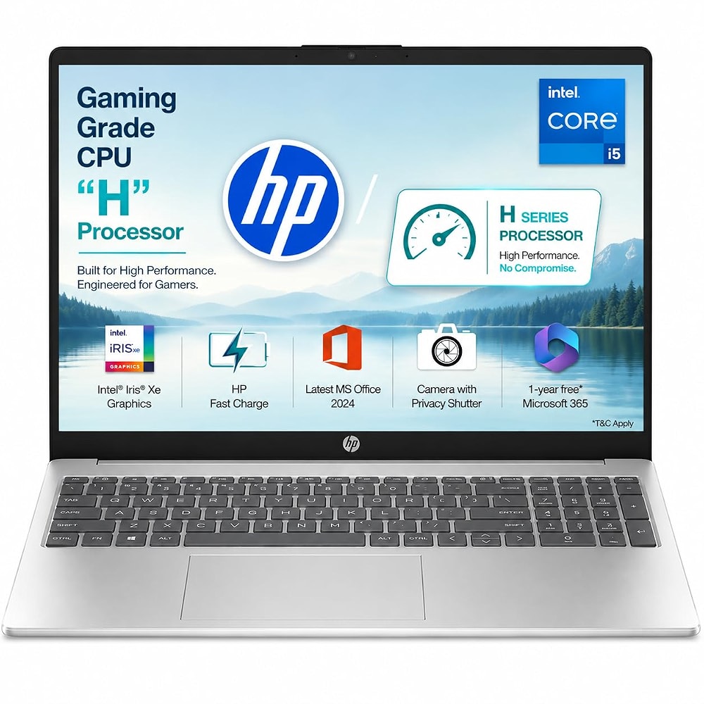 HP 15 Laptop | Intel Core i5-13420H,13th Gen |16GB RAM | 512GB SSD