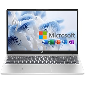HP 15.6 Inch Laptop with 1-Year Free