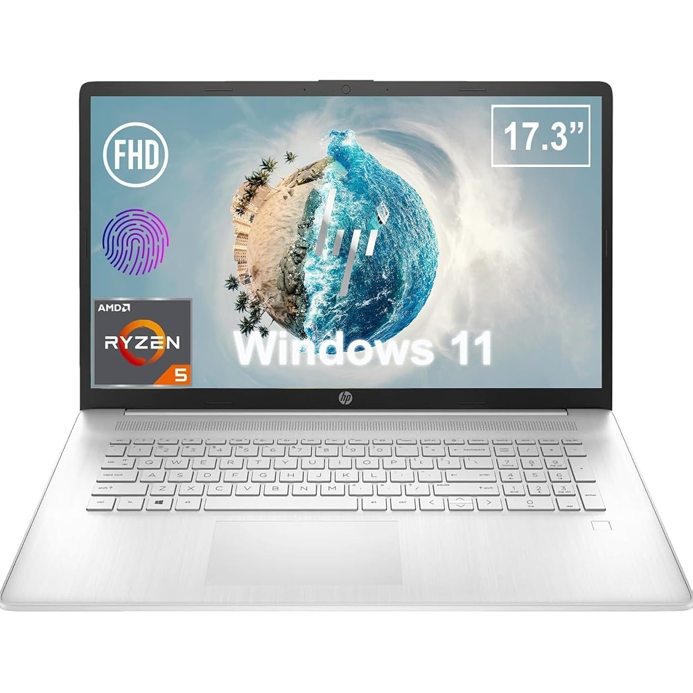 HP 17.3 Inch FHD Business Laptop | Fingerprint Reader | AMD Ryzen 5 ...