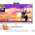 HP 27 inch All-in-One Touchscreen Desktop Computer, Intel 12-Core Ultra 7 155U, 64 GB DDR5 RAM, 1 TB SSD, Wireless KB &amp; Mouse, Adjustable Height, HD Webcam, Windows 11 Pro
