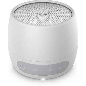hp 360 mono portable silver bluetooth speaker with built-in microphone ip54 dust and water resistance 2d801aa