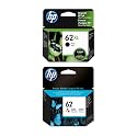 HP 62XL Blk/62 CMY Original Ink Bundle for Envy 5540/7640, OfficeJet 5740