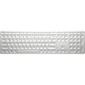 HP 970 Programmable Wireless Keyboard (Silver) - Bluetooth & 2.4 GHz Wireless Multi-Device Connectivity - USB-C Rechargeable Battery - 24 Programmable Keys - Works with Windows & MacOS (3Z729AA#ABA)