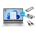 HP Daily Essential Laptop, 15.6" FHD, 8-Core Intel i3-N305 (Beats i5-1135G7), 16GB RAM, 1TB SSD + 256GB Portable SSD, FP Reader, Webcam, KeyPad, WiFi 6, 3-in-1 External Storage Bundle, Win 11