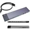 HP Elitebook Zbook Thunderbolt 3 Dock 90W- HP TB3 Docking Station USB-C Connection, DisplayPort, RJ-45, VGA (Renewed)