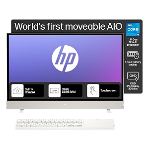 hp envy move all in one 2413th gen intel core i5-1335u238inch605cmqhdthree sided micro edge16gb ddr51tb ssdbluetooth keyboardwin 11 home41kg24-cs0047in