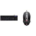 HP K300 Backlit Membrane Wired Gaming Keyboard