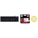 HP K300 Backlit Membrane Wired Gaming Keyboard